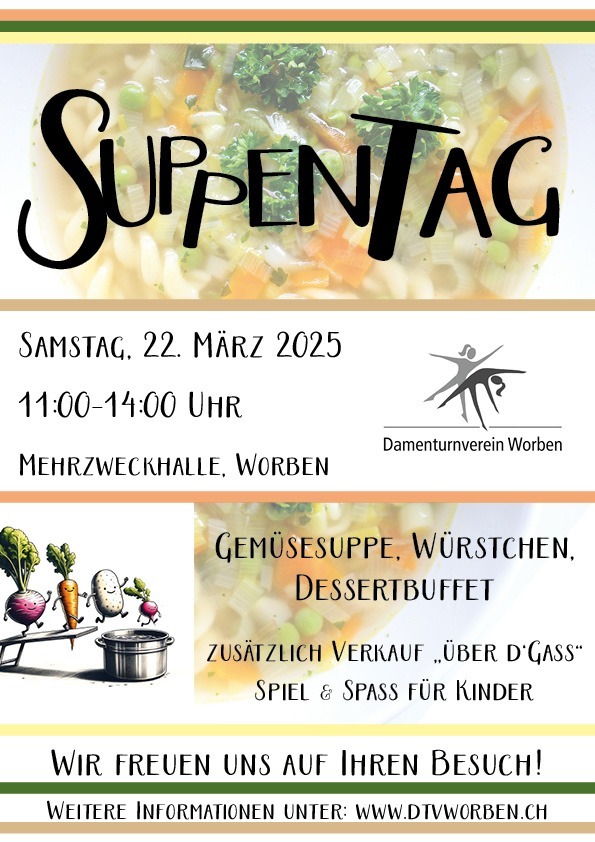 Suppentag am 22. März 2025